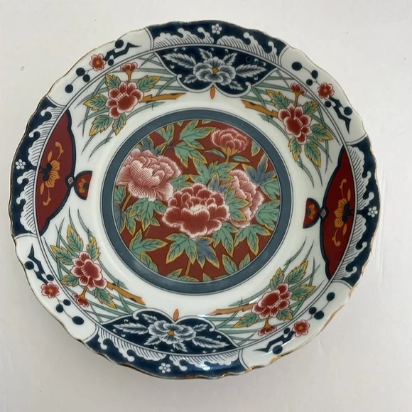 GUMP’S KIKU bowls set of 3 7.5” Dinnerware